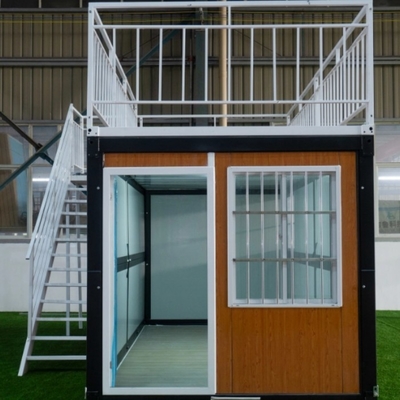 Einfache Installation Bewegliches Wohnhaus Vorgefertigtes Containerhaus 20FT 40FT Vorgefertigtes Klappcontainerhaus