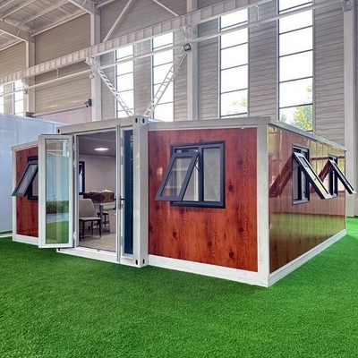 Kleines Containerhaus mit 2 Schlafzimmern 20 Fuß Kontainerhaus Einfache Montage