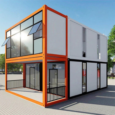 Einfach zu installieren Flat Pack Container Haus für Lager mit leichter Stahlkonstruktion