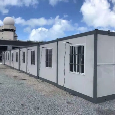 Bewegliche, vorgefertigte Frachtcontainerhäuser, schnell zu montieren, stapelbar, faltbar