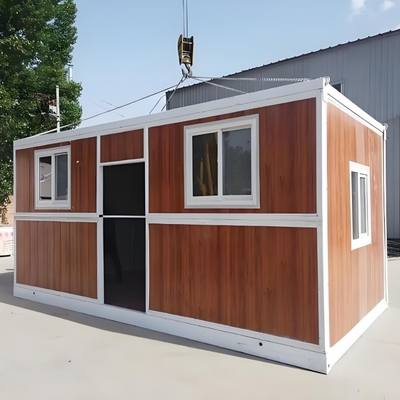 Portabilität und Vielseitigkeit Modularer Containerhaus Vorgefertigtes Kleinhaus für temporäre oder mobile Wohnbedürfnisse