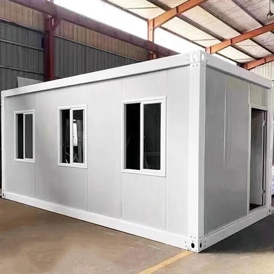 20ft Flat Pack Versandcontainer Zuhause Tragbare Gebäude Tragbare Feuerdichte Wasserdichte