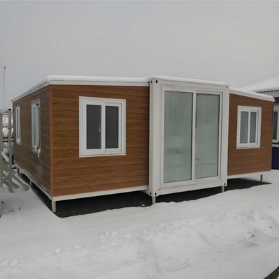 20 Fuß erweiterbar 2 Schlafzimmer Versand Containerhaus für ein Wohnhaus angepasst