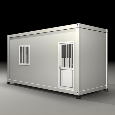 Verzinkte Stahlkonstruktion Flat Pack Modular Homes Haus Einfach vor Ort zu installieren