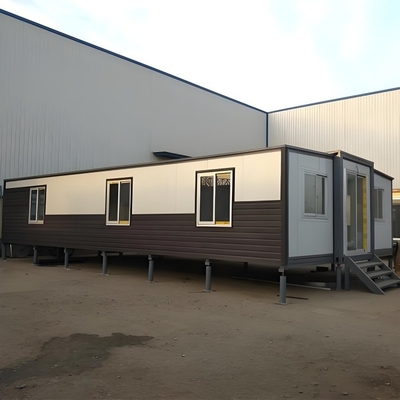 Verstellbares 3 Schlafzimmer vorgefertigtes, ausbaubares Containerhaus mit langer Lebensdauer