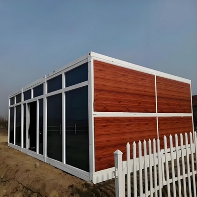 Galvanisiertes Stahl-Sicheres Klappcontainerhaus 10 Fuß Einfache Installation & Transport