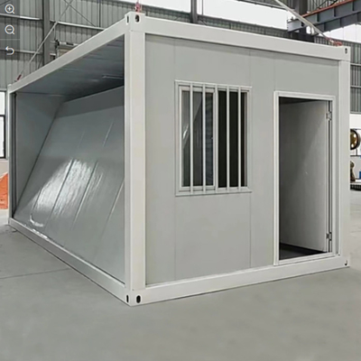 Z-Typ Klappcontainerhaus Einfach 20ft / 40ft für den afrikanischen Markt Erweiterbares Containerhaus