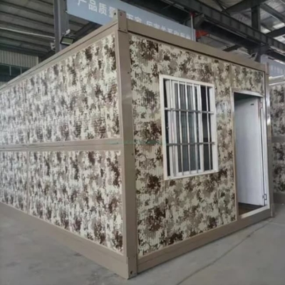 Einfache Installation Vorgefertigtes Mobil-Portables Klappcontainerhaus