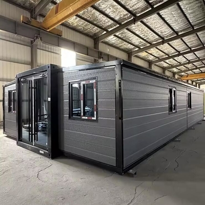 Erweiterbares Fertighaus mit Container 3 Schlafzimmer Häuser