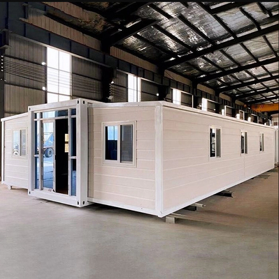 Großhandel 20FT/30FT/40FT kundenspezifische Kunststofffolie Verpackung Klappbarer erweiterbarer mobiler Containerhaus