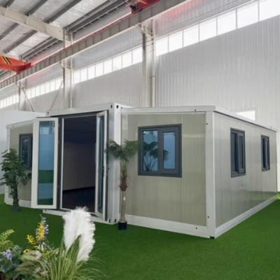 Kostenloses, maßgeschneidertes, Erdbebenschutzhaus mit 20 Fuß langem, doppelflügig erweiterbarem Containerhaus
